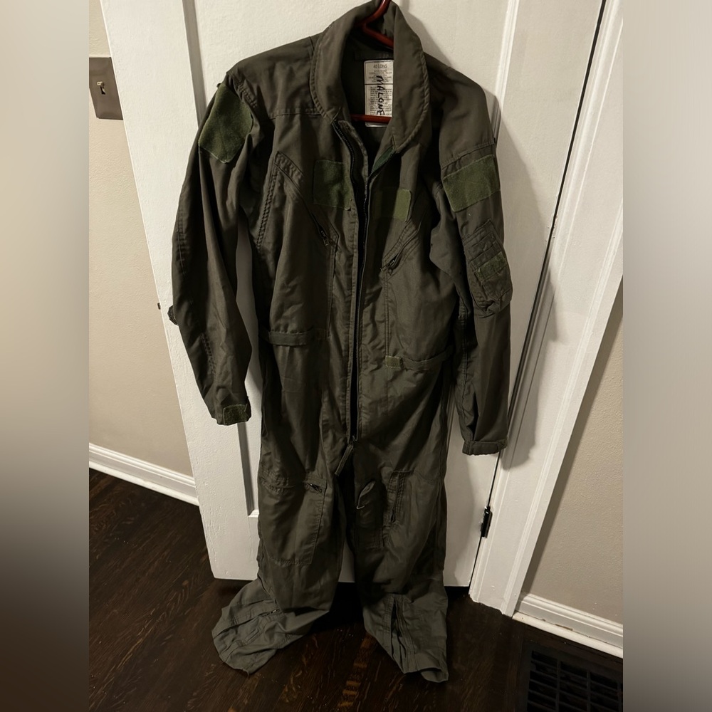 Military Pilot Flight Suit